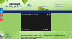 Desktop Screenshot of camping-leclosdelalere.com